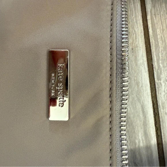 Kate Spade Gray Tote Bag Minimalist Design - Picture 3 of 3